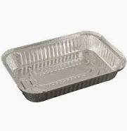 Bandeja Alum Ret 500Ml C/T C/100